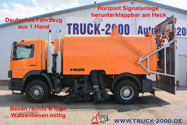 Mercedes-Benz 1828 Faun Viajet Besen R/L -Seperat Motor Aufbau - سياره كنس شوارع: صورة 1 Mercedes-Benz 1828 Faun Viajet Besen R/L -Seperat Motor Aufbau - سياره كنس شوارع: صورة 1