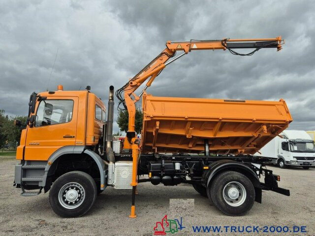 Mercedes-Benz Axor 1829 4x4 Atlas65.2 Kran Kommunal Austattung - شاحنة قلاب, شاحنة كرين: صورة 2 Mercedes-Benz Axor 1829 4x4 Atlas65.2 Kran Kommunal Austattung - شاحنة قلاب, شاحنة كرين: صورة 2