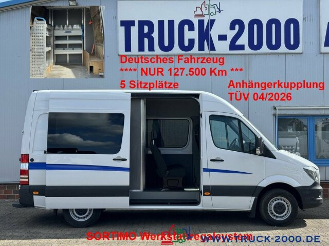 Mercedes-Benz Sprinter 314 Mixto 5Sitzer Sortimo Werkstattsyst - فان: صورة 1 Mercedes-Benz Sprinter 314 Mixto 5Sitzer Sortimo Werkstattsyst - فان: صورة 1