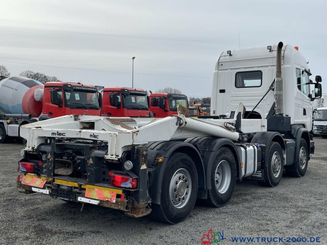 Scania G 450 8x2 M-TEC Silosteller Retar. Deutscher LKW - شاحنة برافعة خطافية: صورة 2 Scania G 450 8x2 M-TEC Silosteller Retar. Deutscher LKW - شاحنة برافعة خطافية: صورة 2