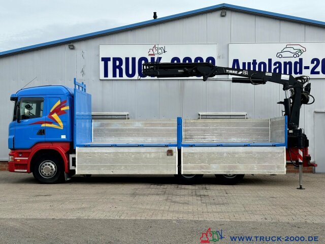 Scania R400 Atlas Tirre 191L 9m=1,7t. 7m Ladefl. 1.Hand - شاحنات مسطحة, شاحنة كرين: صورة 3 Scania R400 Atlas Tirre 191L 9m=1,7t. 7m Ladefl. 1.Hand - شاحنات مسطحة, شاحنة كرين: صورة 3