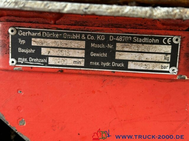 Unimog Dücker Mähkombination RSM Mäher Ausleger DUA800 - شاحنة: صورة 3 Unimog Dücker Mähkombination RSM Mäher Ausleger DUA800 - شاحنة: صورة 3