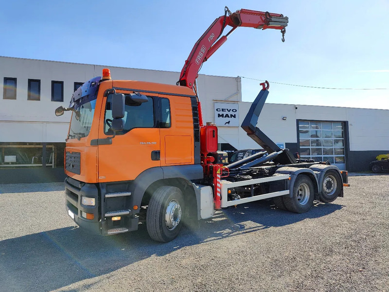 MAN TGA 28.310 Container / Fassi F130 - شاحنة برافعة خطافية, شاحنة كرين: صورة 4 MAN TGA 28.310 Container / Fassi F130 - شاحنة برافعة خطافية, شاحنة كرين: صورة 4