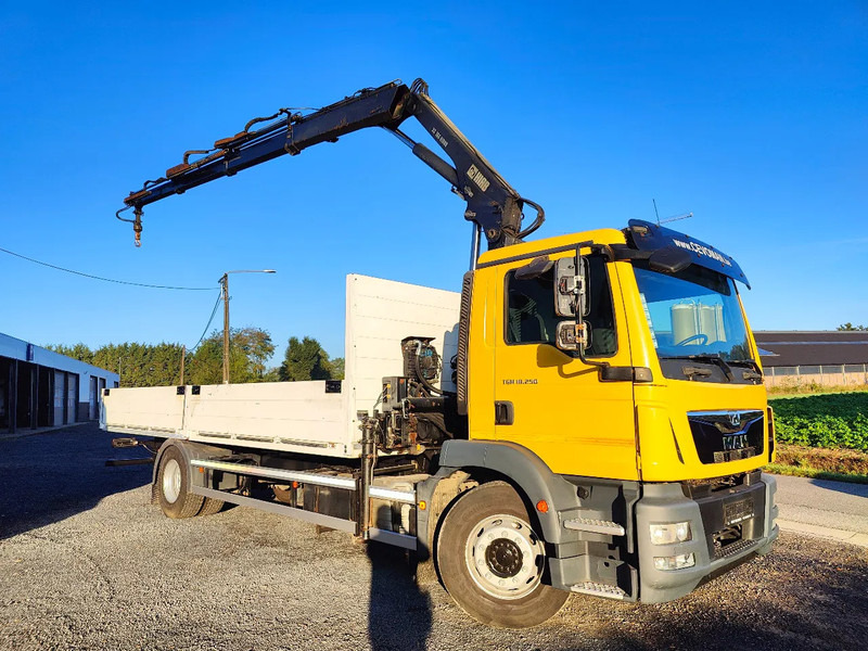 MAN TGM 18.250 Open box + HIAB 166-3 - شاحنات مسطحة, شاحنة كرين: صورة 2 MAN TGM 18.250 Open box + HIAB 166-3 - شاحنات مسطحة, شاحنة كرين: صورة 2