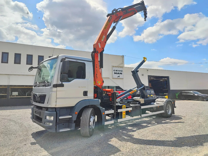 MAN TGM 18.290 4x2 Euro 6 + Crane Palfinger PK15500 - شاحنة برافعة خطافية, شاحنة كرين: صورة 1 MAN TGM 18.290 4x2 Euro 6 + Crane Palfinger PK15500 - شاحنة برافعة خطافية, شاحنة كرين: صورة 1