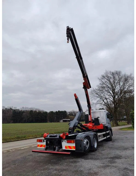 MAN TGS 26.320 Container Multilift + Kraan Palfinger PK16502 - شاحنة برافعة خطافية, شاحنة كرين: صورة 4 MAN TGS 26.320 Container Multilift + Kraan Palfinger PK16502 - شاحنة برافعة خطافية, شاحنة كرين: صورة 4