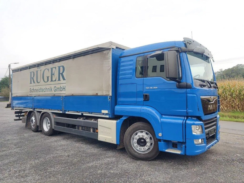 MAN TGS 26.360 Schuifzeil Euro6 - شاحنة ذات ستائر جانبية: صورة 2 MAN TGS 26.360 Schuifzeil Euro6 - شاحنة ذات ستائر جانبية: صورة 2