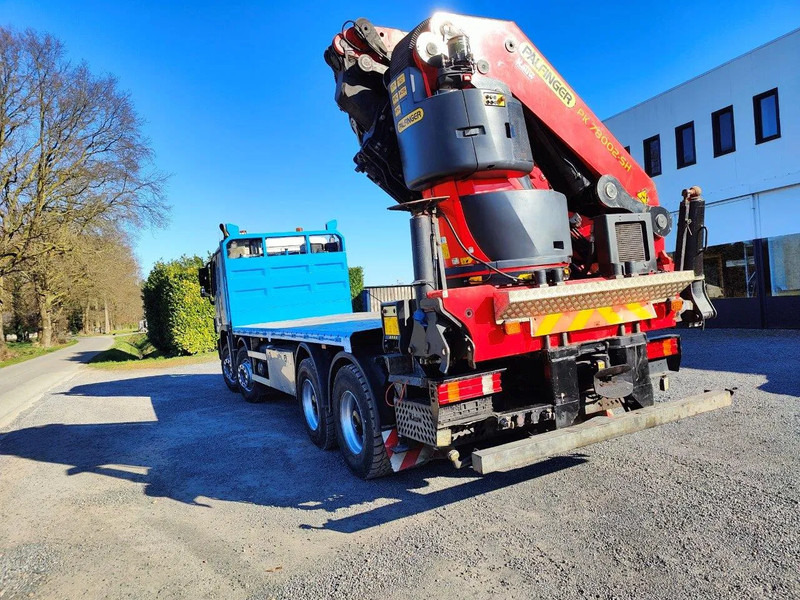 Mercedes-Benz Actros 4151 V8 8x4 Palfinger PK78002 + Flyjib PJ170 - شاحنات مسطحة, شاحنة كرين: صورة 4 Mercedes-Benz Actros 4151 V8 8x4 Palfinger PK78002 + Flyjib PJ170 - شاحنات مسطحة, شاحنة كرين: صورة 4