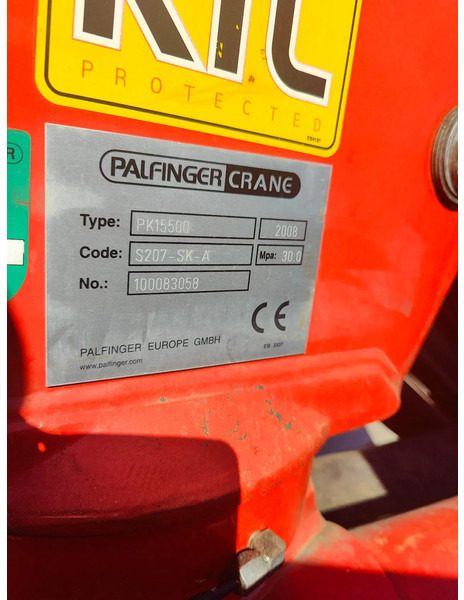 Palfinger Year 2008 Remote PK15500 - ذراع الرافعة: صورة 3 Palfinger Year 2008 Remote PK15500 - ذراع الرافعة: صورة 3