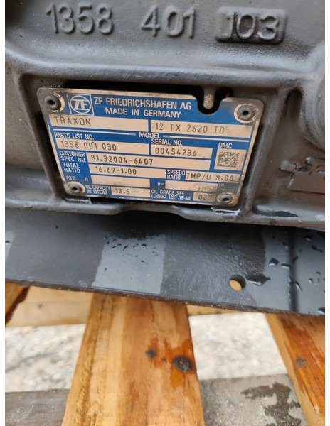 ZF Traxon 12TX2620TD - صندوق التروس: صورة 3 ZF Traxon 12TX2620TD - صندوق التروس: صورة 3