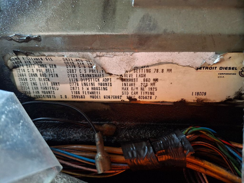 Detroit 6067GK62 60-serie - محرك: صورة 5 Detroit 6067GK62 60-serie - محرك: صورة 5