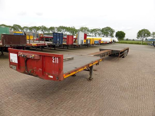 Goldhofer 6.8 M EXTENDABLE - نصف مقطورة مسطحة: صورة 2 Goldhofer 6.8 M EXTENDABLE - نصف مقطورة مسطحة: صورة 2