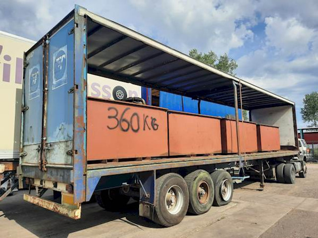 نصف مقطورة مسطحة Pacton 3139 D: صورة 1