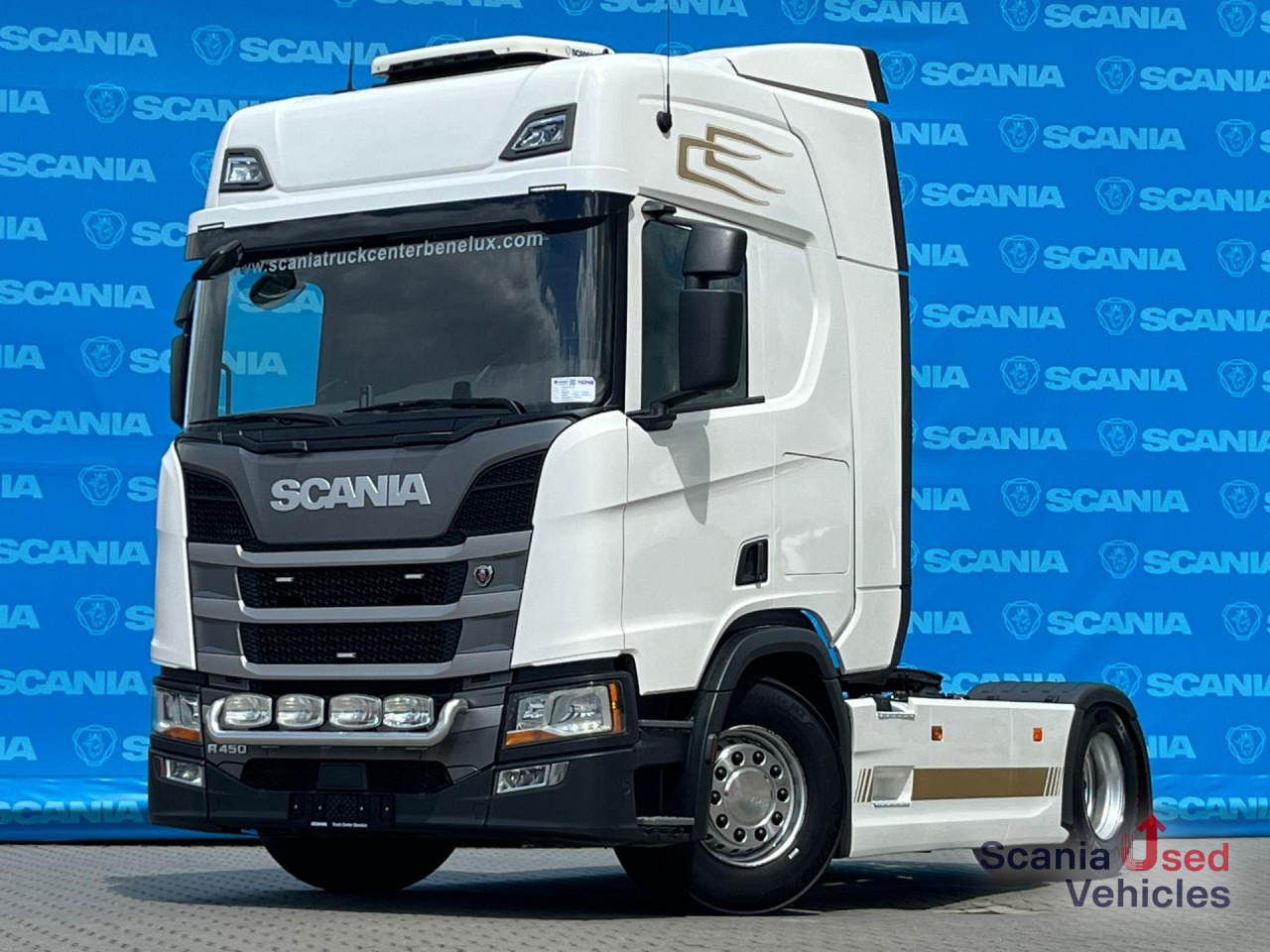 SCANIA R 450 A4x2NA RETARDER DIFF-L P-AIRCO PTOV - مقطورة السحب: صورة 1 SCANIA R 450 A4x2NA RETARDER DIFF-L P-AIRCO PTOV - مقطورة السحب: صورة 1