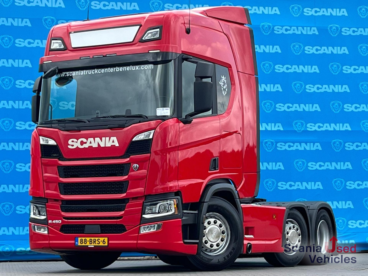 SCANIA R 450 A6x2/4NA RETARDER PTO LED NAVI - مقطورة السحب: صورة 1 SCANIA R 450 A6x2/4NA RETARDER PTO LED NAVI - مقطورة السحب: صورة 1