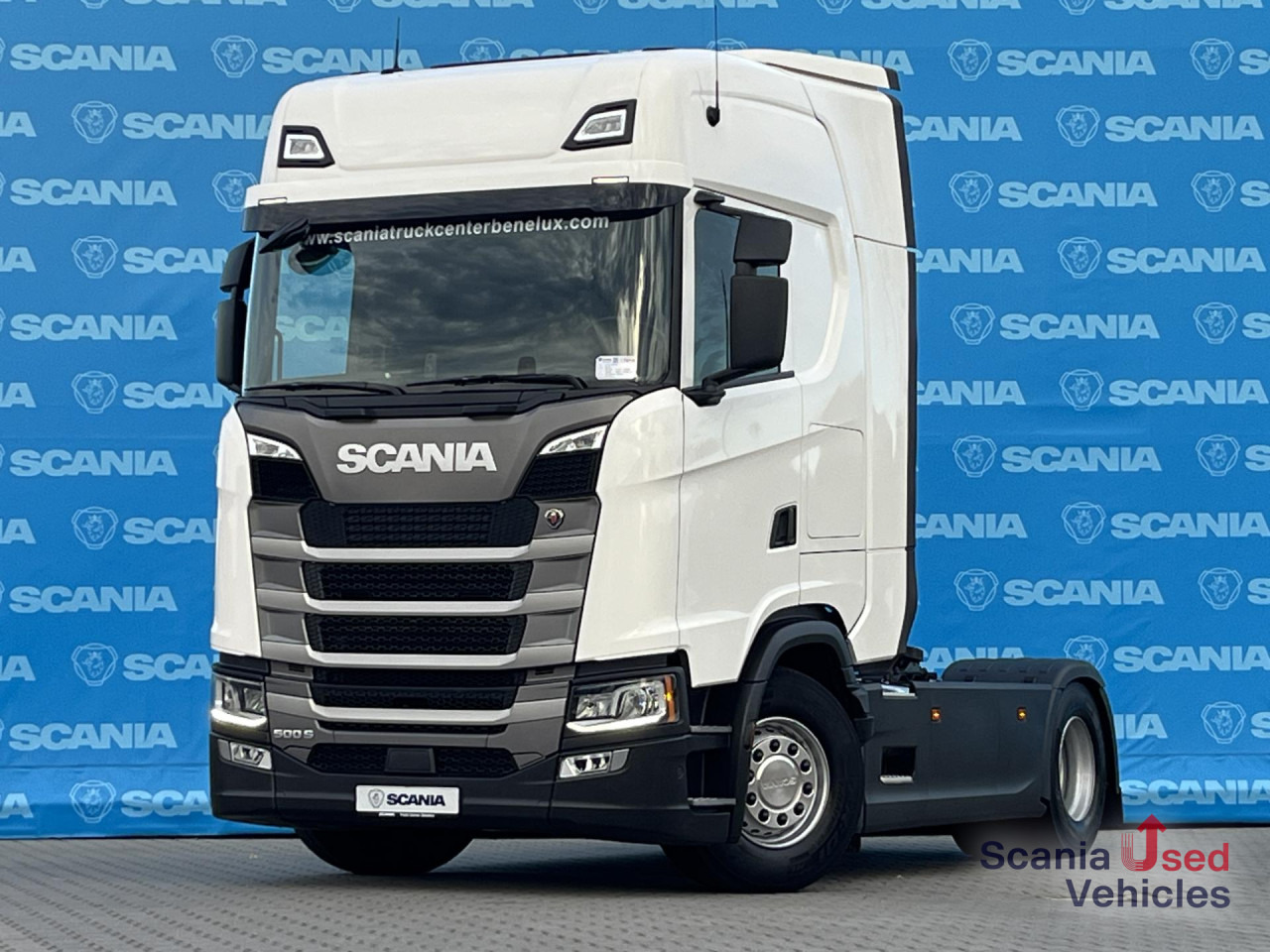 SCANIA S 500 A4x2NB RETARDER FULL AIR P-AIRCO 8T PTO ACC - رأس تريلا: صورة 1 SCANIA S 500 A4x2NB RETARDER FULL AIR P-AIRCO 8T PTO ACC - رأس تريلا: صورة 1