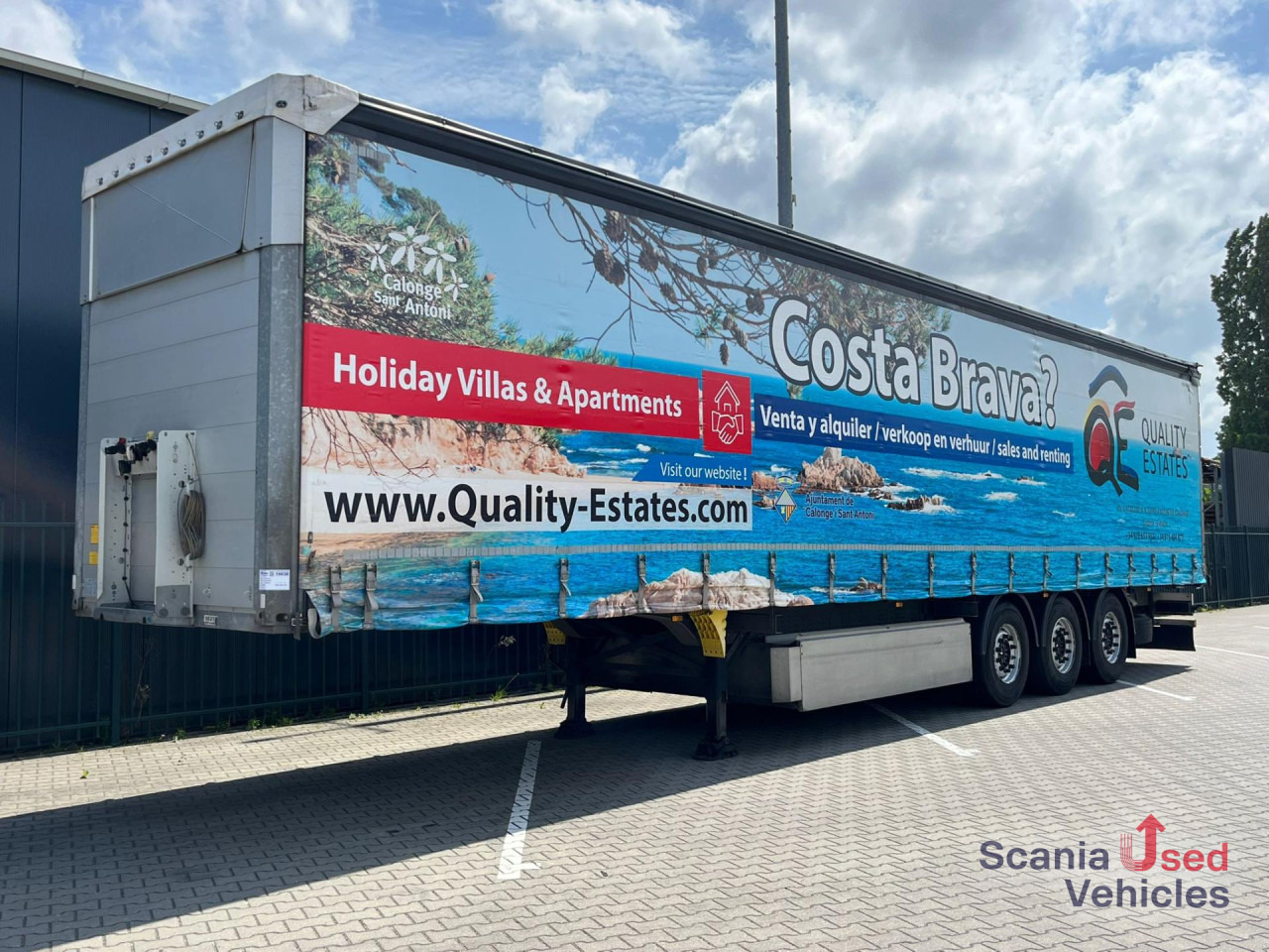 SCHMITZ SCHMITZ CURTAINSIDER EDSCHA TILT 2 LIFT AXLES - نصف مقطورة بستائر جانبية: صورة 1 SCHMITZ SCHMITZ CURTAINSIDER EDSCHA TILT 2 LIFT AXLES - نصف مقطورة بستائر جانبية: صورة 1
