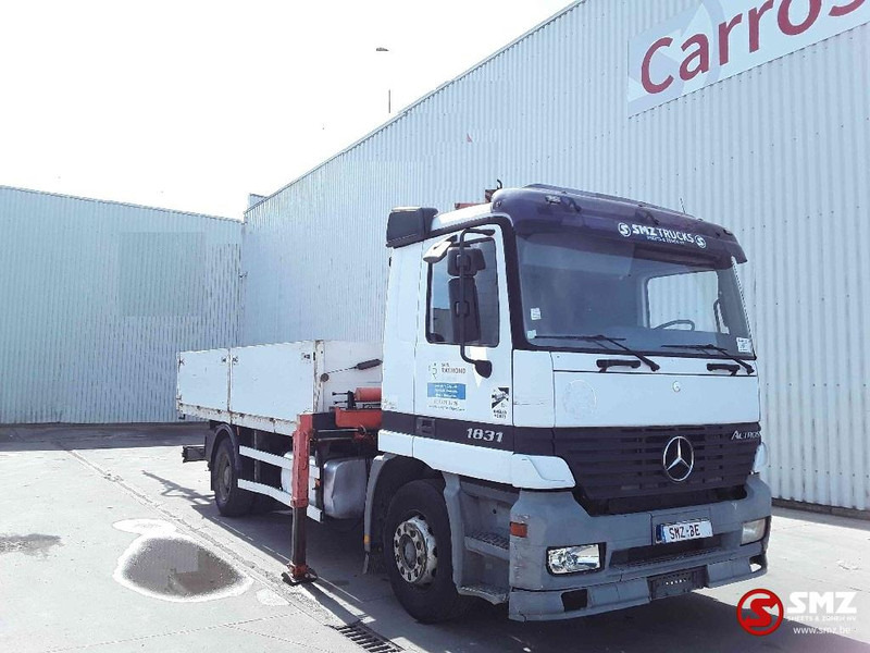 Mercedes-Benz Actros 1831 165000km lames - شاحنات مسطحة: صورة 1 Mercedes-Benz Actros 1831 165000km lames - شاحنات مسطحة: صورة 1