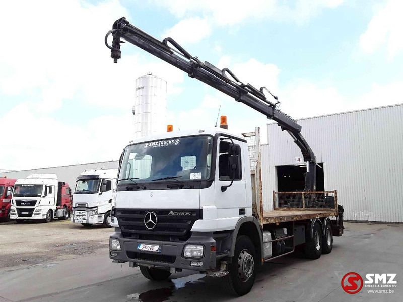 Mercedes-Benz Actros 2632 Hiab 166B- 3est+remote - شاحنات مسطحة, شاحنة كرين: صورة 3 Mercedes-Benz Actros 2632 Hiab 166B- 3est+remote - شاحنات مسطحة, شاحنة كرين: صورة 3
