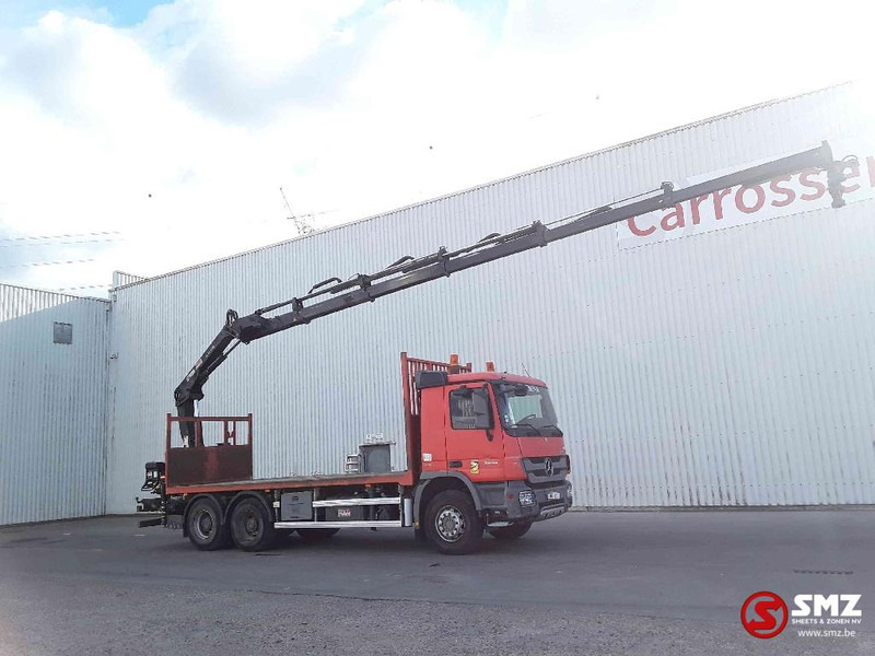 Mercedes-Benz Actros 2641 HIAB 166 ES_5 + remote - شاحنات مسطحة, شاحنة كرين: صورة 4 Mercedes-Benz Actros 2641 HIAB 166 ES_5 + remote - شاحنات مسطحة, شاحنة كرين: صورة 4