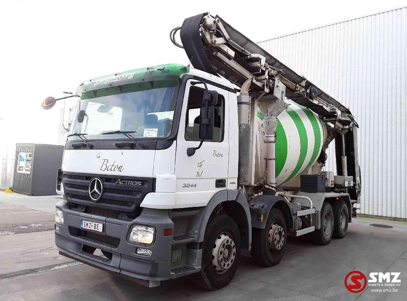 Mercedes-Benz Actros 3244 9m2+ belt - شاحنة خلاطة خرسانة: صورة 3 Mercedes-Benz Actros 3244 9m2+ belt - شاحنة خلاطة خرسانة: صورة 3
