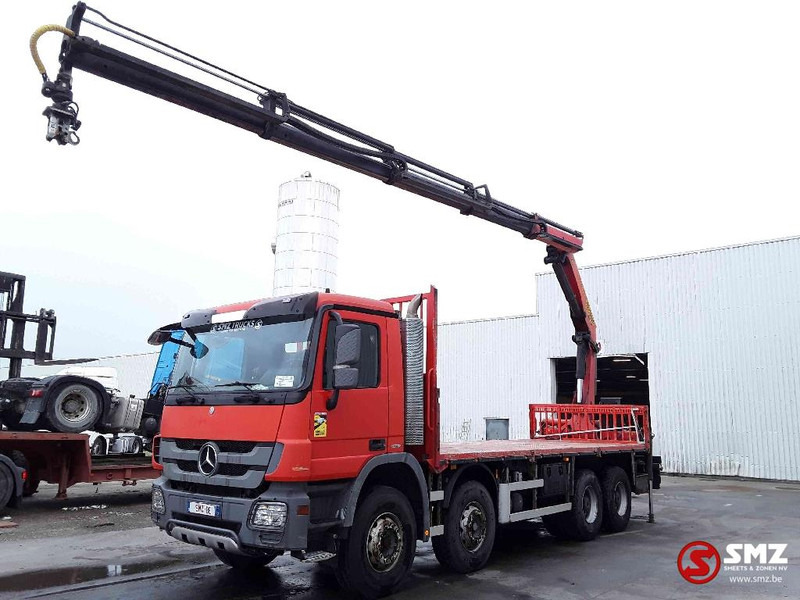 Mercedes-Benz Actros 4144 Palfinger Pk22002Eh 4 ext remote - شاحنات مسطحة, شاحنة كرين: صورة 4 Mercedes-Benz Actros 4144 Palfinger Pk22002Eh 4 ext remote - شاحنات مسطحة, شاحنة كرين: صورة 4