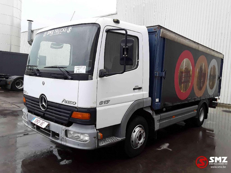 Mercedes-Benz Atego 817 - شاحنة ذات ستائر جانبية: صورة 3 Mercedes-Benz Atego 817 - شاحنة ذات ستائر جانبية: صورة 3