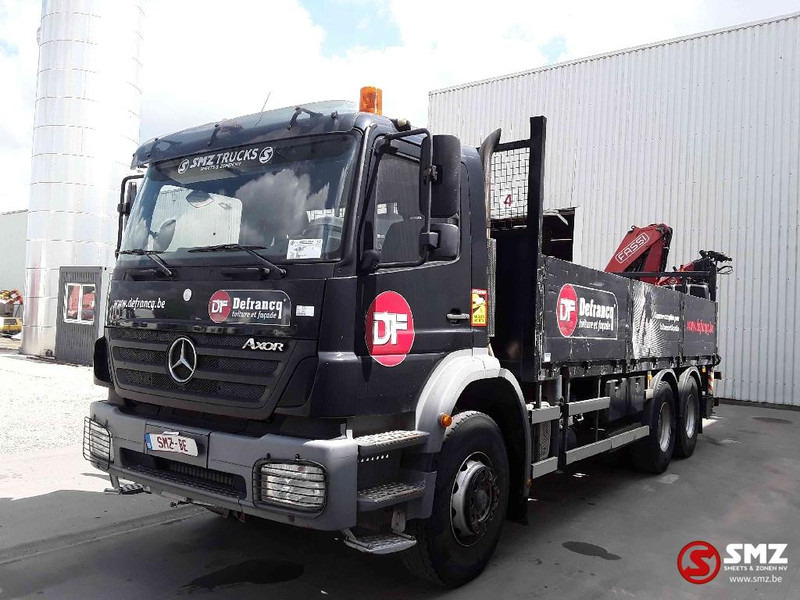 Mercedes-Benz Axor 2633 fassi f 170-3 remote - شاحنات مسطحة, شاحنة كرين: صورة 3 Mercedes-Benz Axor 2633 fassi f 170-3 remote - شاحنات مسطحة, شاحنة كرين: صورة 3