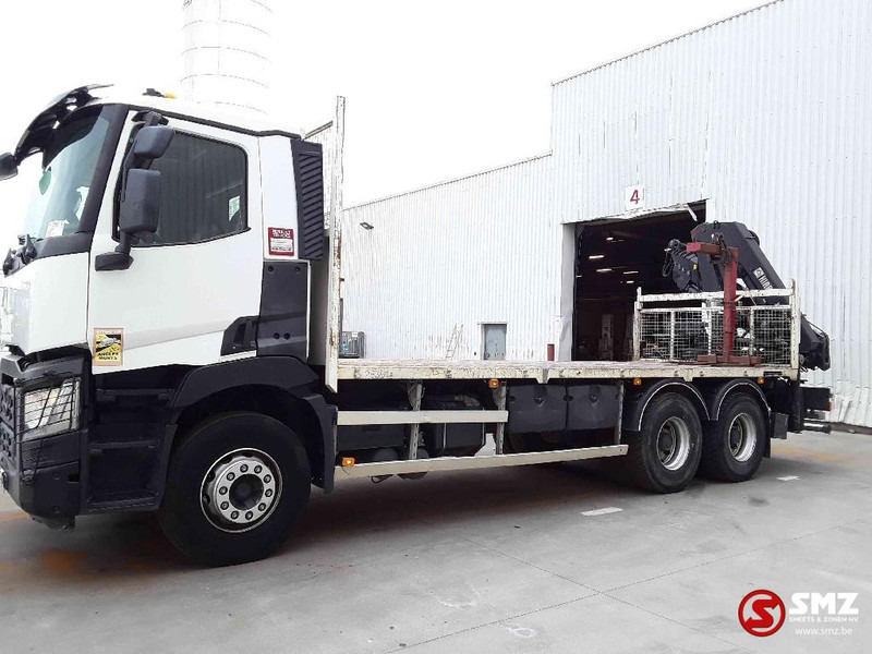 Renault C 380 hiab 188-3 remote - شاحنات مسطحة, شاحنة كرين: صورة 5 Renault C 380 hiab 188-3 remote - شاحنات مسطحة, شاحنة كرين: صورة 5