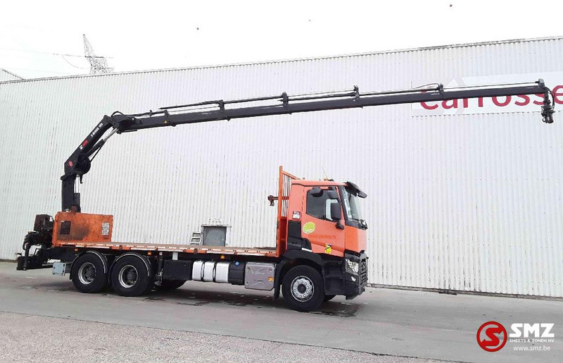 Renault C 430 Hiab 188_es 5+remote - شاحنات مسطحة, شاحنة كرين: صورة 4 Renault C 430 Hiab 188_es 5+remote - شاحنات مسطحة, شاحنة كرين: صورة 4