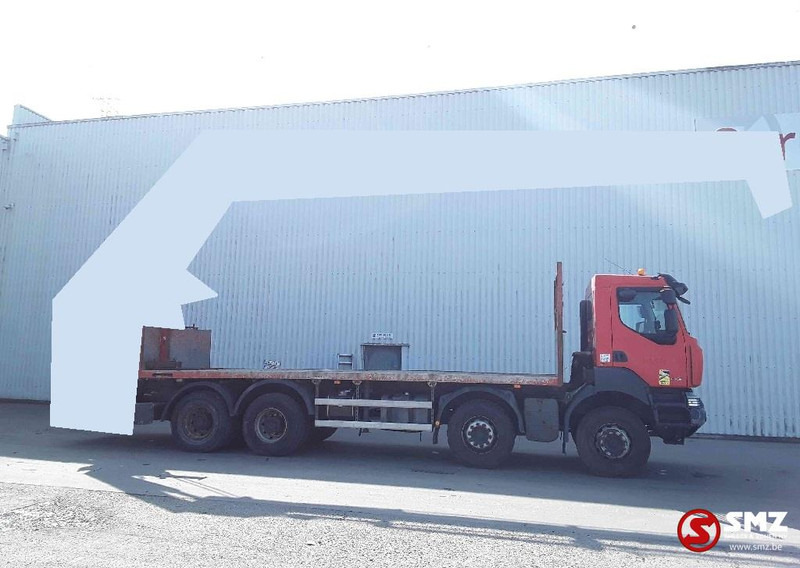 Renault Kerax 430 8x4 - شاحنات مسطحة, شاحنة كرين: صورة 4 Renault Kerax 430 8x4 - شاحنات مسطحة, شاحنة كرين: صورة 4