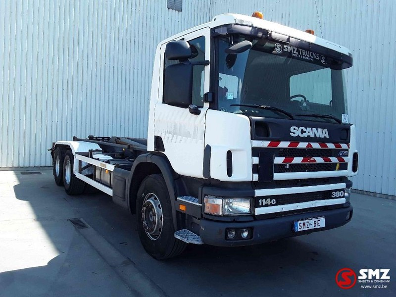 Scania 114 G 380 6x2 boogie lames/steel - شاحنة بهيكل معدني للمقصورة: صورة 1 Scania 114 G 380 6x2 boogie lames/steel - شاحنة بهيكل معدني للمقصورة: صورة 1