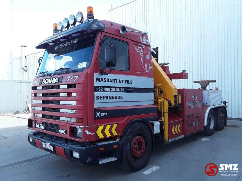 Scania 143 M 420 depannage + pesi 3 - شاحنة سحب: صورة 3 Scania 143 M 420 depannage + pesi 3 - شاحنة سحب: صورة 3