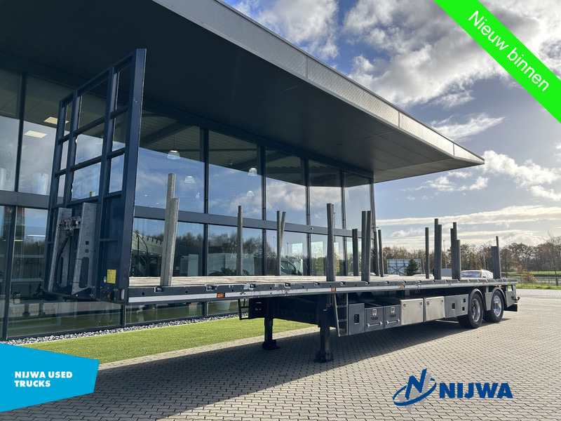 Vlastuin OB-18-30-BK Tridec besturing 2 assen - مقطورات مسطحة: صورة 1 Vlastuin OB-18-30-BK Tridec besturing 2 assen - مقطورات مسطحة: صورة 1