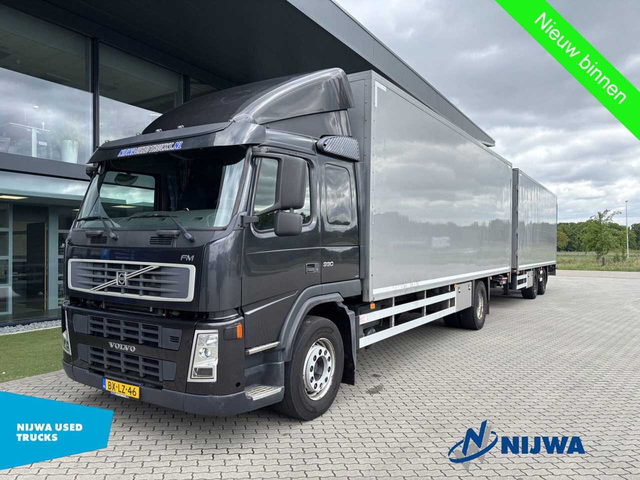 Volvo FM 330 4x2 I.C.M HERTOGHS Aanhangwagen - شاحنة صندوقية: صورة 1 Volvo FM 330 4x2 I.C.M HERTOGHS Aanhangwagen - شاحنة صندوقية: صورة 1