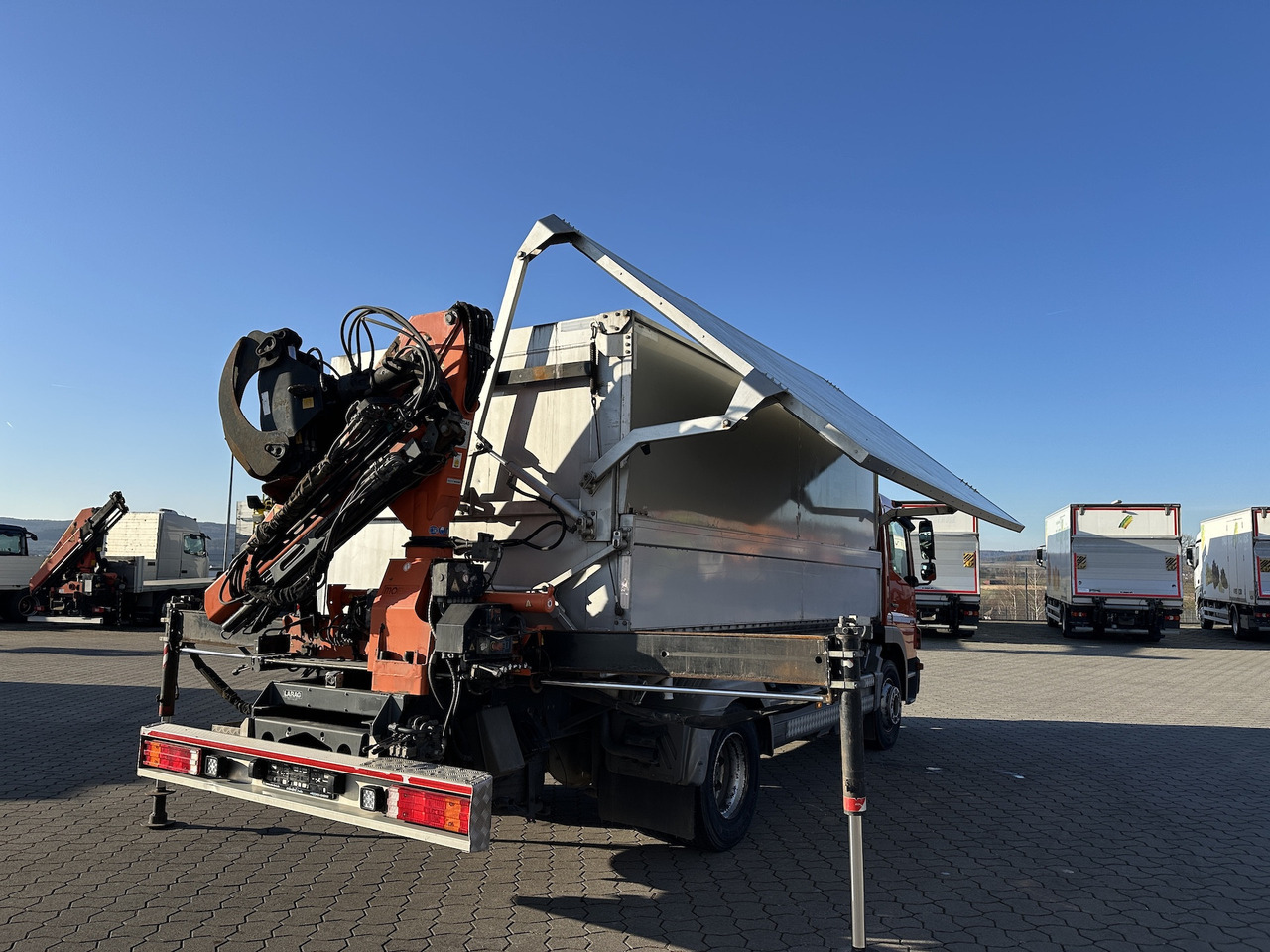 Mercedes-Benz Atego 1529 4x2 Atlas 57.3-A2 Kadaverkipper - شاحنة قلاب, شاحنة كرين: صورة 2 Mercedes-Benz Atego 1529 4x2 Atlas 57.3-A2 Kadaverkipper - شاحنة قلاب, شاحنة كرين: صورة 2