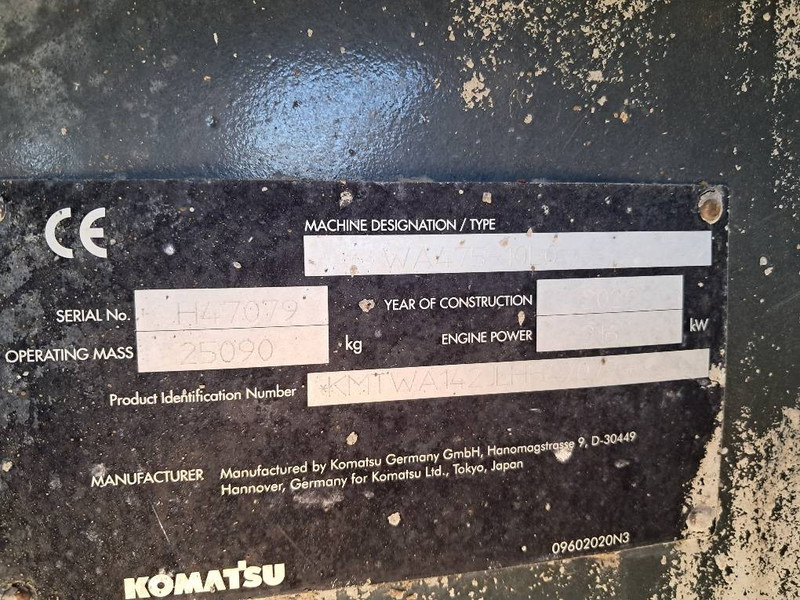 اللودر بعجل Komatsu WA475-10E0: صورة 17 اللودر بعجل Komatsu WA475-10E0: صورة 17