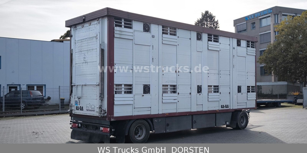 KABA 2 Stock Hubdach Vollalu 7,30m Viehanhänger - مقطورة للماشية: صورة 5 KABA 2 Stock Hubdach Vollalu 7,30m Viehanhänger - مقطورة للماشية: صورة 5