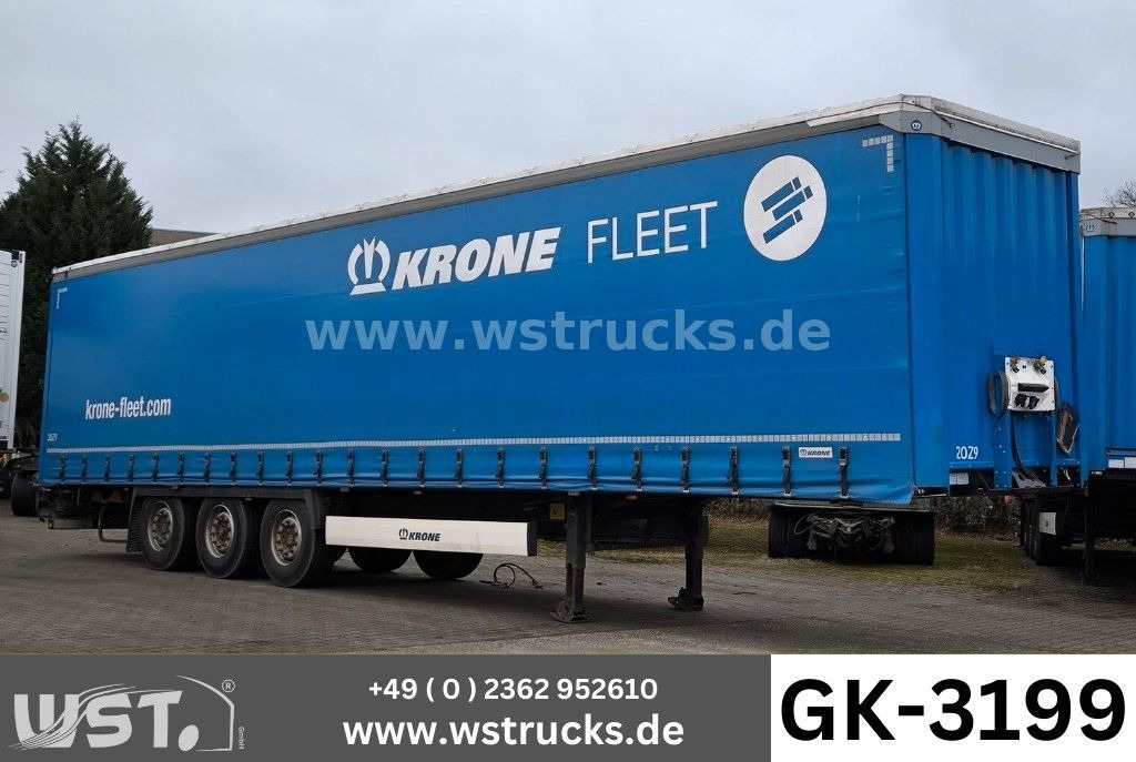 Krone SD 27 Planauflieger mit Edscha | ABS, EBS, XL - نصف مقطورة بستائر جانبية: صورة 1 Krone SD 27 Planauflieger mit Edscha | ABS, EBS, XL - نصف مقطورة بستائر جانبية: صورة 1