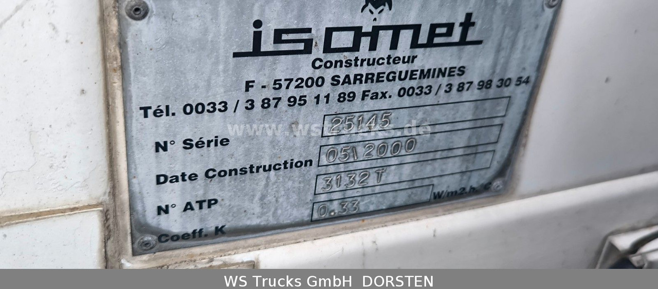 MAN 18.340 Isomet Rohrbahn ( ohne Kühlmaschine ) - شاحنة ذات مبرد: صورة 4 MAN 18.340 Isomet Rohrbahn ( ohne Kühlmaschine ) - شاحنة ذات مبرد: صورة 4