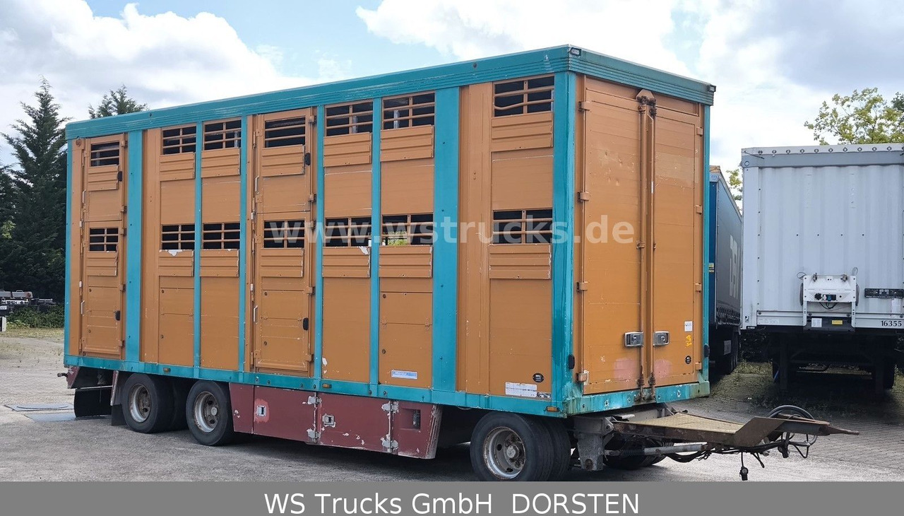 Menke-Janzen Menke 2 Stock Vollalu 8 m Hubdach Viehanhänger - مقطورة للماشية: صورة 4 Menke-Janzen Menke 2 Stock Vollalu 8 m Hubdach Viehanhänger - مقطورة للماشية: صورة 4