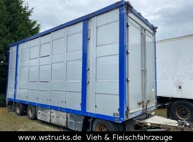 Menke-Janzen Menke 3 Stock Ausahrbares Dach Vollalu Typ 2 - مقطورة للماشية: صورة 2 Menke-Janzen Menke 3 Stock Ausahrbares Dach Vollalu Typ 2 - مقطورة للماشية: صورة 2