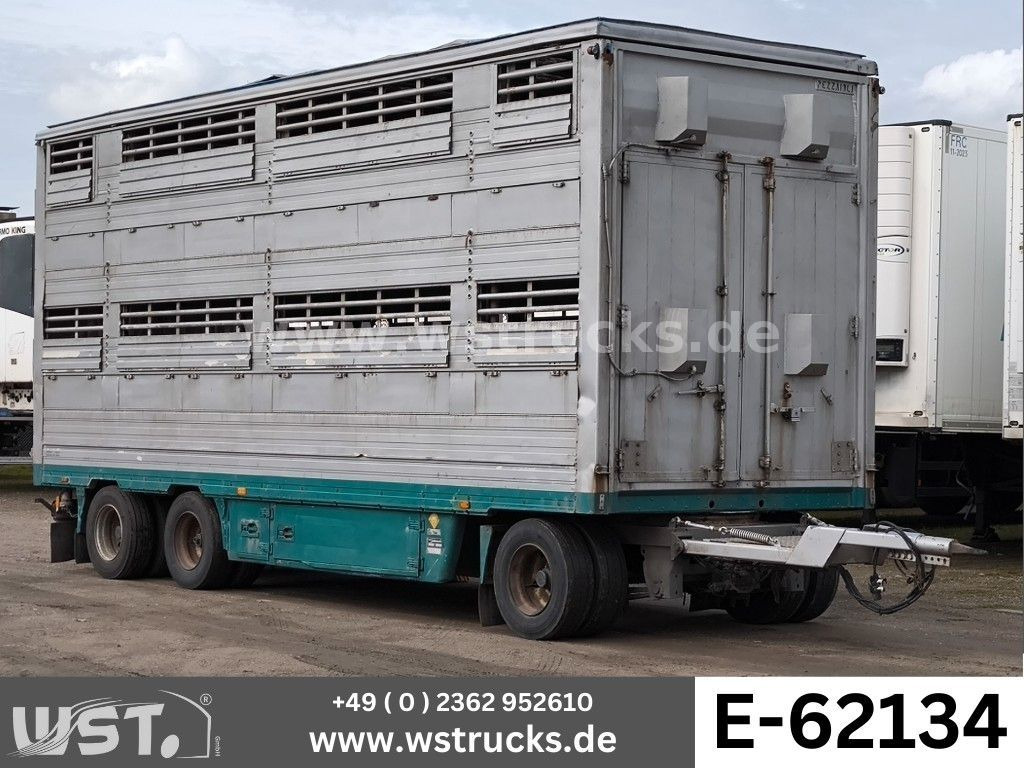 Pezzaioli Pezzaiolli 2 Stock RBA31F ausfahrbares Dach - مقطورة للماشية: صورة 1 Pezzaioli Pezzaiolli 2 Stock RBA31F ausfahrbares Dach - مقطورة للماشية: صورة 1