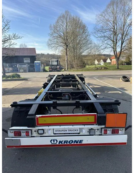 Krone 10 x Jumbo Lafette deutsche Anh. TÜV NEU! 10 x Jumbo Lafette deutsche Anh. TÜV NEU! - ناقل حاوية/ مقطورة بحاوية: صورة 4 Krone 10 x Jumbo Lafette deutsche Anh. TÜV NEU! 10 x Jumbo Lafette deutsche Anh. TÜV NEU! - ناقل حاوية/ مقطورة بحاوية: صورة 4