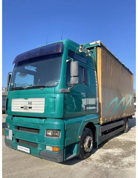 MAN TGA 18.310 BL XXL Jumbo Pritsche Schiebepl. - شاحنة ذات ستائر جانبية: صورة 1 MAN TGA 18.310 BL XXL Jumbo Pritsche Schiebepl. - شاحنة ذات ستائر جانبية: صورة 1