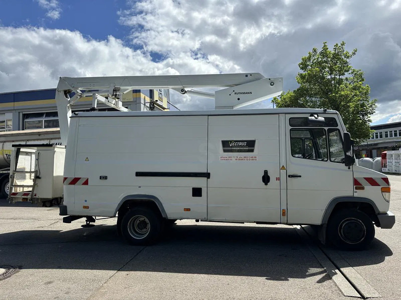 Mercedes-Benz Vario 614 D-KA RUTHMANN K130 Hubsteiger 13 m TÜV neu - شاحنة توصيل مغلقة: صورة 4 Mercedes-Benz Vario 614 D-KA RUTHMANN K130 Hubsteiger 13 m TÜV neu - شاحنة توصيل مغلقة: صورة 4