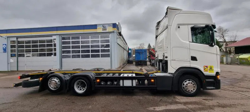 Scania 6X2 BDF Intarder Lenkachse VANTEC hyd. Hubrahmen - ناقلة حاويات/ شاحنة حاويات: صورة 2 Scania 6X2 BDF Intarder Lenkachse VANTEC hyd. Hubrahmen - ناقلة حاويات/ شاحنة حاويات: صورة 2