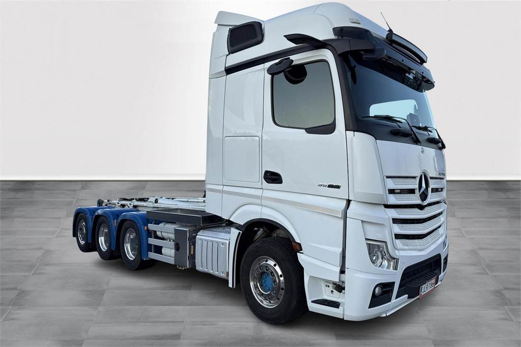 Mercedes-Benz ACTROS 3563L/NLA 8X4/4 TAM T 20 Koukkulaite -5800 - شاحنة برافعة خطافية: صورة 3 Mercedes-Benz ACTROS 3563L/NLA 8X4/4 TAM T 20 Koukkulaite -5800 - شاحنة برافعة خطافية: صورة 3