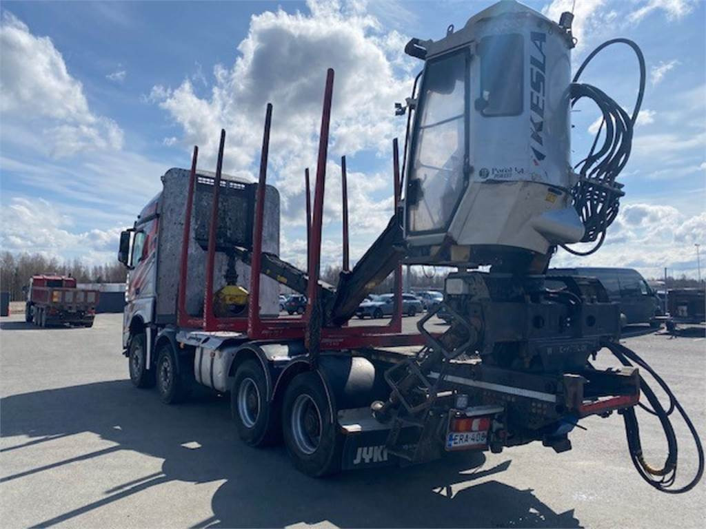 Mercedes-Benz AROCS 3763 8x4/4 Riikonen puuvarustus - شاحنة قطع الأشجار: صورة 4 Mercedes-Benz AROCS 3763 8x4/4 Riikonen puuvarustus - شاحنة قطع الأشجار: صورة 4