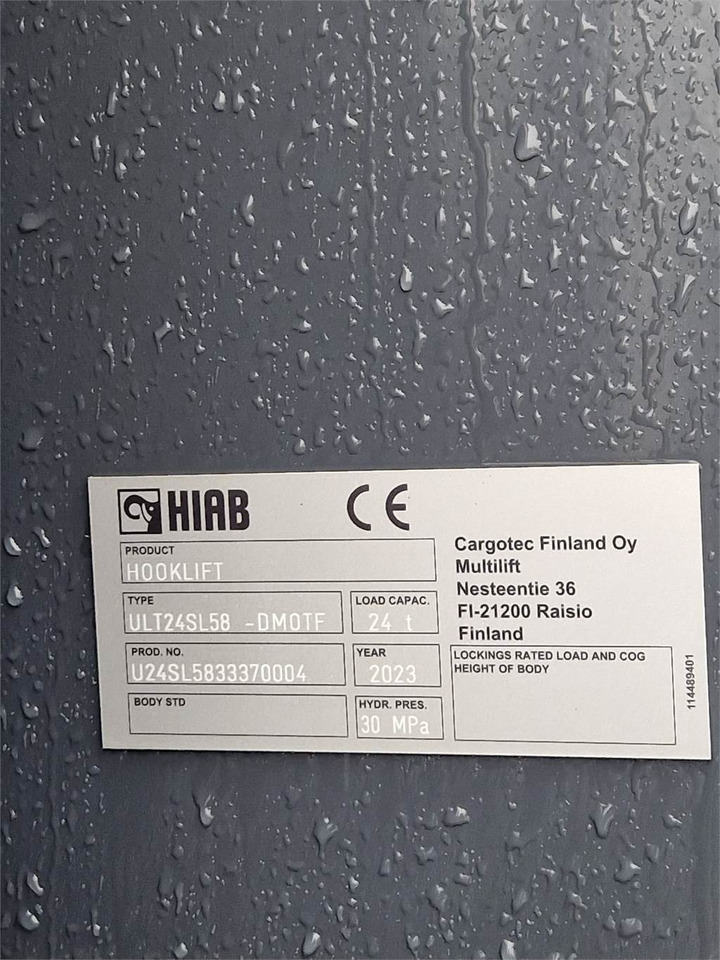 Mercedes-Benz Arocs 5 3253 8x4 L NLA MULTILIFT 24SL 5800 - شاحنة برافعة خطافية: صورة 3 Mercedes-Benz Arocs 5 3253 8x4 L NLA MULTILIFT 24SL 5800 - شاحنة برافعة خطافية: صورة 3